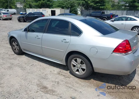 2016 Chevrolet Impala Limited Ls из США, поврежденный, VIN 2G1WA5E38G1113869